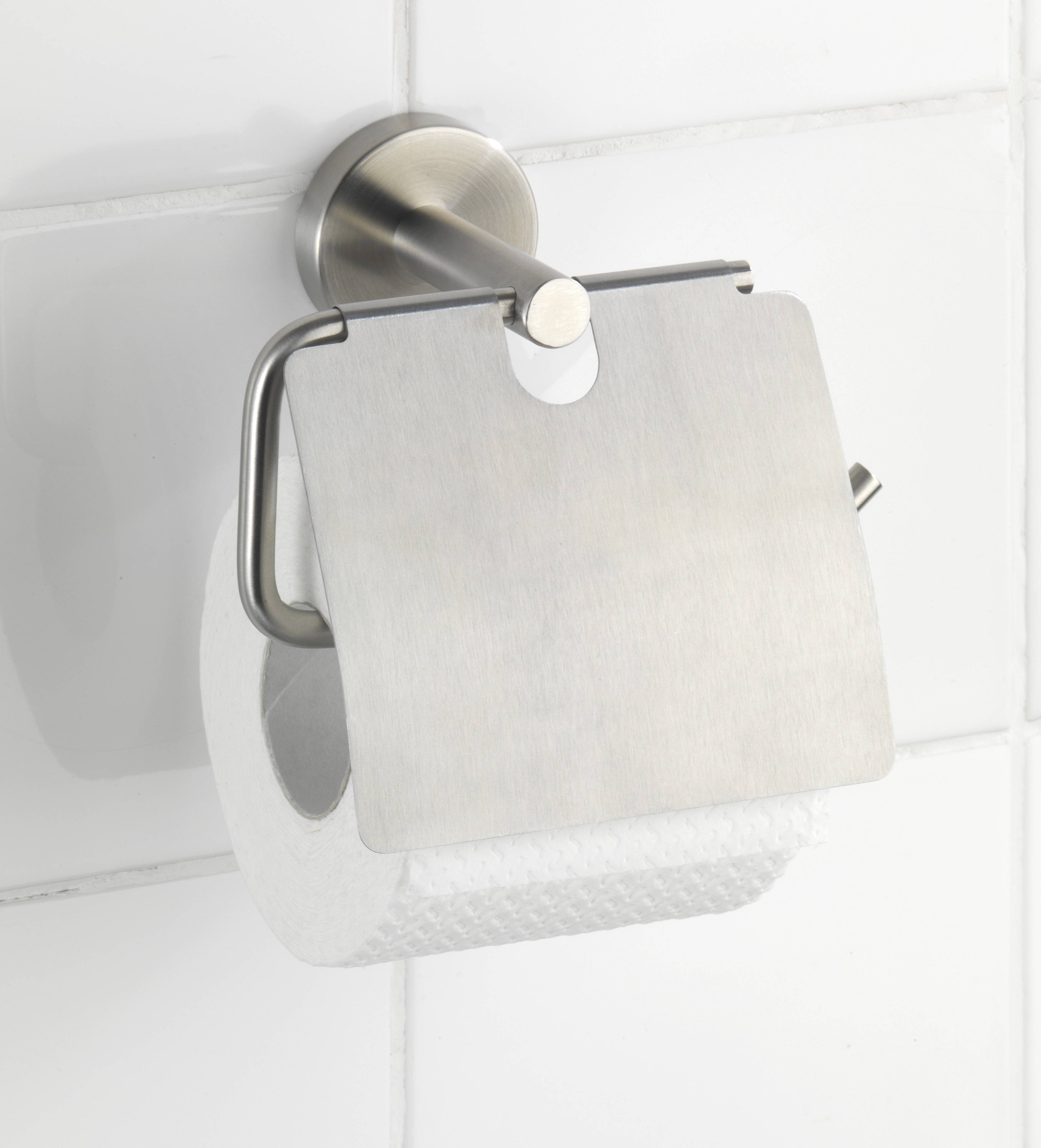 Toilettenpapierhalter Bosio, mit Deckel - Artikel: 4008838196489-1