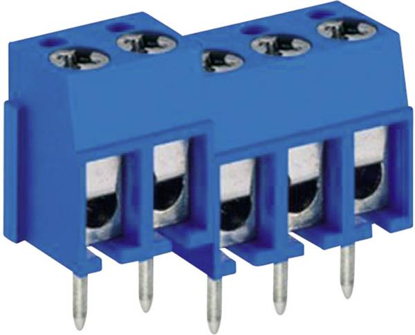 DECA 1216199 Schraubklemmblock 2.50 mm² Polzahl 3 Blau 1 St.