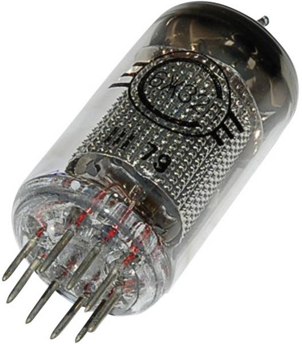 BTB Vertrieb EF 86 = 6267 = 6 CF 8 Elektronenröhre Pentode 250 V 3 mA Polzahl: 9 Sockel: Noval Inhalt 1 St.