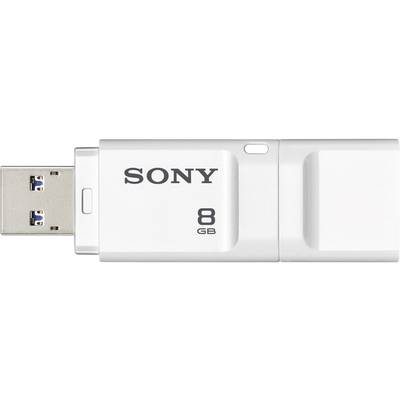 Sony Micro Vault X-Serie USB-Stick  8 GB Weiß USM8GXW USB 3.2 Gen 1 (USB 3.0)