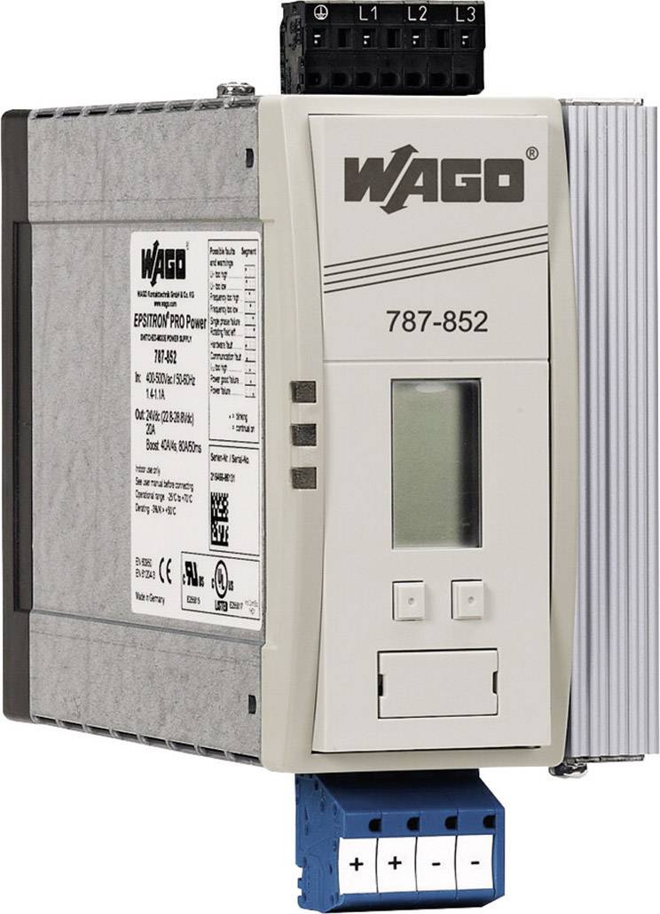 WAGO Hutschienen-Netzteil (DIN-Rail) WAGO EPSITRON 24 V/DC 20 A 4 x