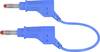 Stäubli 66.9405-20023 Sicherheits-Messleitung Lamellenstecker 4 mm Lamellenstecker 4 mm 2.00 m Blau 1 St.