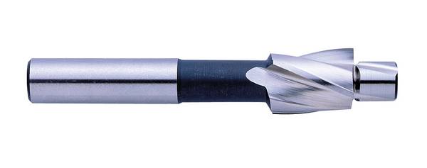 Exact HSS-Flachsenker mit Zapfen M5 DIN373 Durchgang/fein plus6 05823 Flachsenker 10 mm HSS Zylinderschaft 1 St.