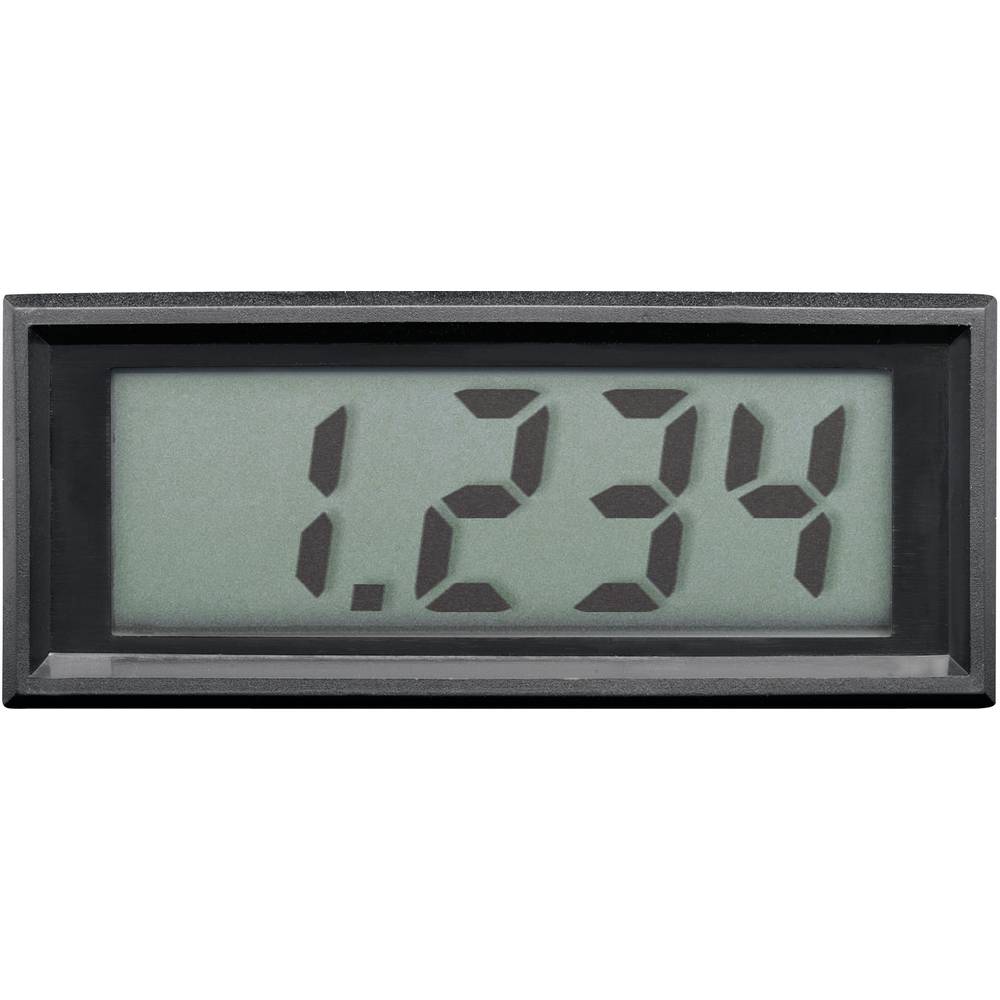 VOLTCRAFT 70004 LCD-panel-meter 70004 ±199.9 mV Assembly dimensions 60 ...