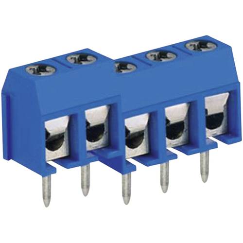 DECA 1216197 Schraubklemmblock 1.50 mm² Polzahl 3 Blau 1 St.