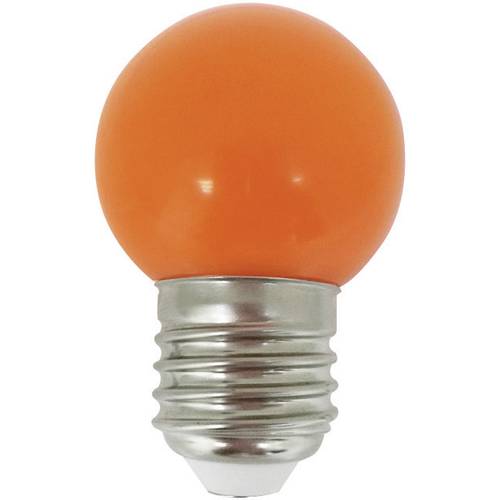 LightMe LM85255 LED EEK G (A - G) E27 Tropfenform 1 W Orange (Ø x L) 45 mm x 69 mm 1 St.