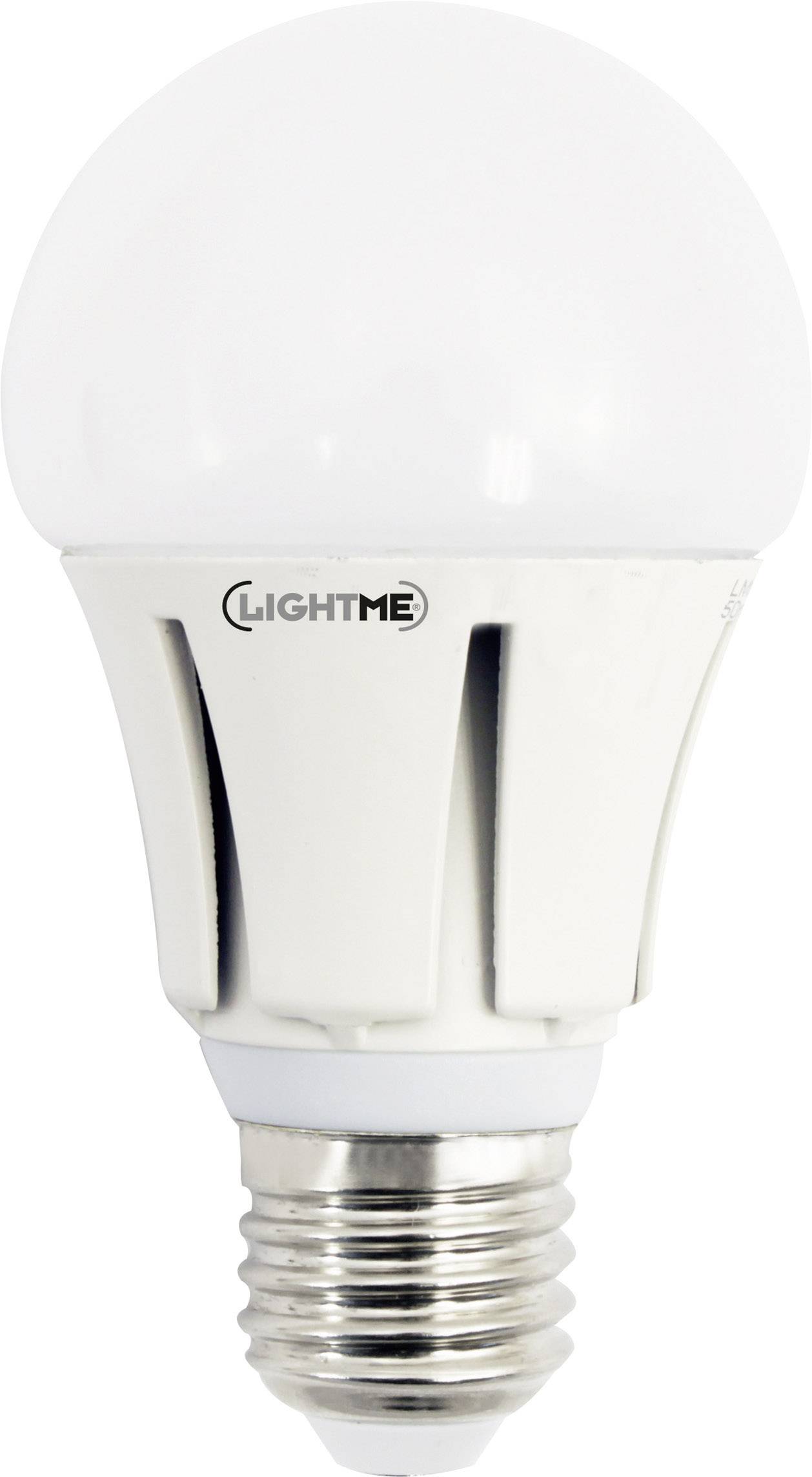 LIGHTME LED (einfarbig) LightMe 230 V E27 10 W = 64 W Kaltweiß EEK: A+ Glühlampenform (Ø x L) 60 mm