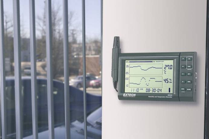Luftfeuchtigkeitsmessgerät mit digitaler Anzeige