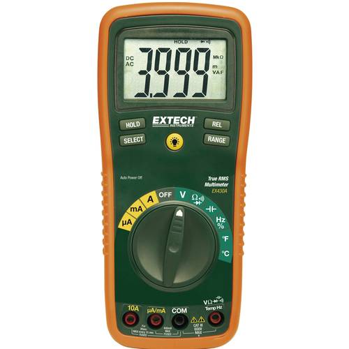 Extech EX430A Hand-Multimeter kalibriert (ISO) digital CAT III 600 V Anzeige (Counts): 4000