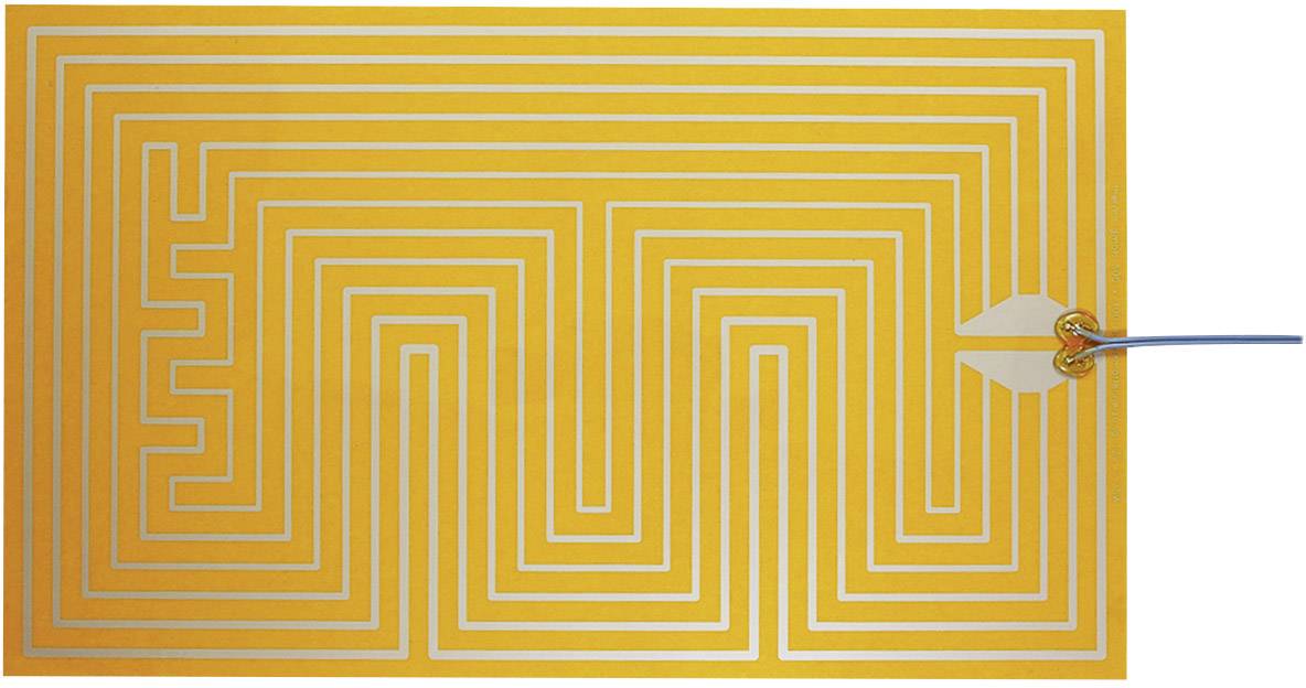 Thermo TECH Polyester Heizfolie selbstklebend 12 V/DC, 12 V/AC 25 W Schutzart IPX4 (L x B) 500 mm x 300 mm