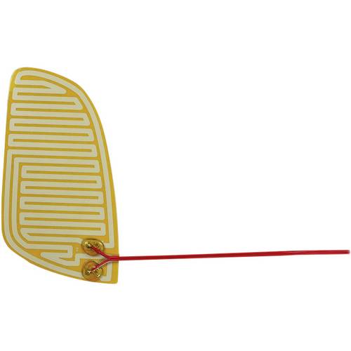 Thermo TECH Polyester Flächenheizung für PKW-Außenspiegel selbstklebend 13.2 V/DC, 13.2 V/AC 24 W Schutzart IPX4 (L x B)...