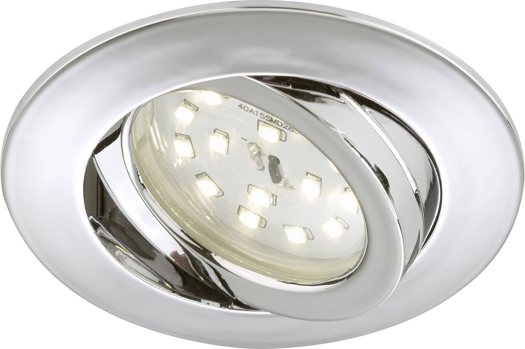 Briloner 7209 018 LED Einbauleuchte 5 W Warm Weiß Chrom Briloner 7209 018 LED Einbauleuchte 5 W Warm Weiß Chrom