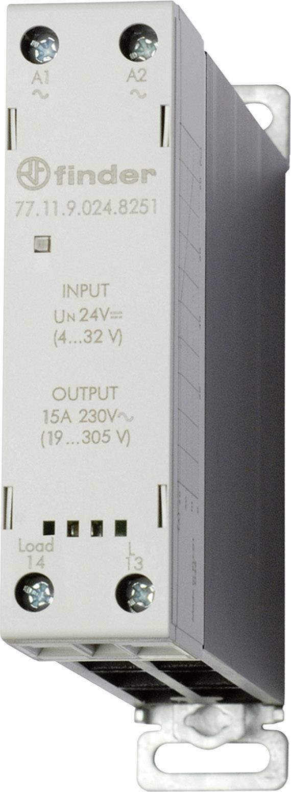 FINDER Halbleiterrelais 1 St. Finder 77.11.9.024.8251 Last-Strom (max.): 15 A Schaltspannung (max.):