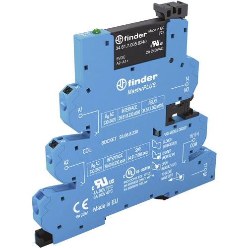 Finder Halbleiterrelais 39.60.0.125.9024 2 A Schaltspannung (max.): 24 V/DC 1 St.