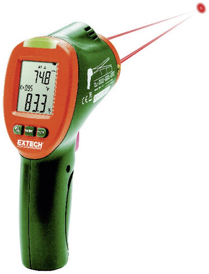 IR thermometer Extech IRT600 Display (thermometer) 121 30 up to +350