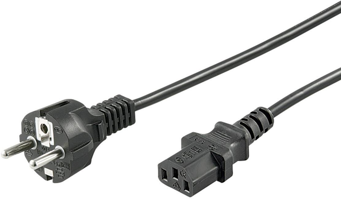HAWA R6503 Kaltgeräte Anschlusskabel Schwarz 3 m Spiralkabel