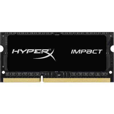 HyperX Impact Laptop-Arbeitsspeicher Modul DDR3L 8 GB 1 x 8 GB Non-ECC 1600 MHz 204pin SO-DIMM CL9 9-9-33 HX316LS9IB/8-0