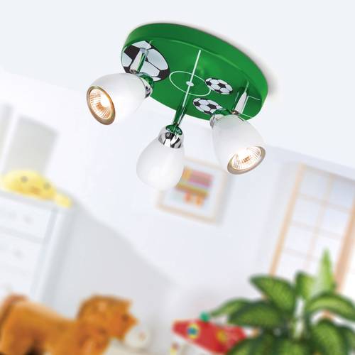 Brilliant Soccer Deckenleuchte Halogen GU10 50 W Bunt