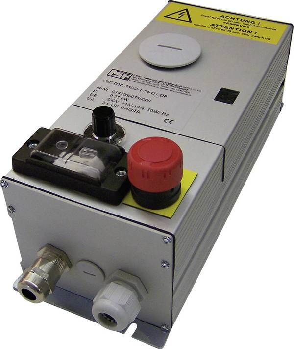 MSF-Vathauer Antriebstechnik Frequenzumrichter Vec 370/2-1-54-G1-NA-UA 0.37 kW 1phasig 230 V