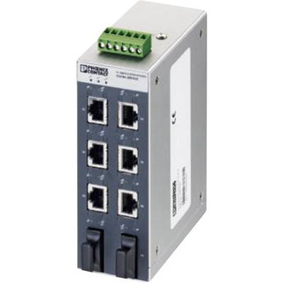 Phoenix Contact FL SWITCH SFNT 6TX/2FX Industrial Ethernet Switch   10 / 100 MBit/s  