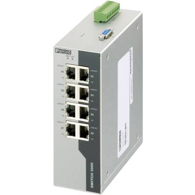 Phoenix Contact FL SWITCH 3008T Industrial Ethernet Switch   10 / 100 MBit/s  