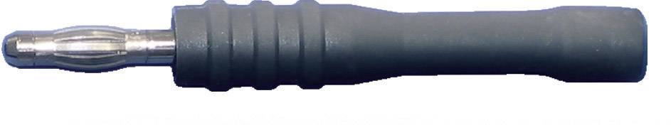TESTEC Messadapter [ Buchse-Tastkopfspitze - Lamellenstecker 4 mm] flexibel Testec 21012 Grau