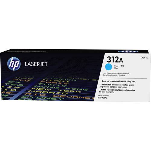 HP Toner 312A Original Cyan 2700 Seiten CF381A