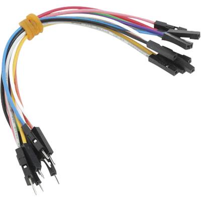 MikroElektronika MIKROE-512 Jumper-Kabel Raspberry Pi, Banana Pi, Arduino [10x Drahtbrücken-Stecker - 10x Drahtbrücken-B
