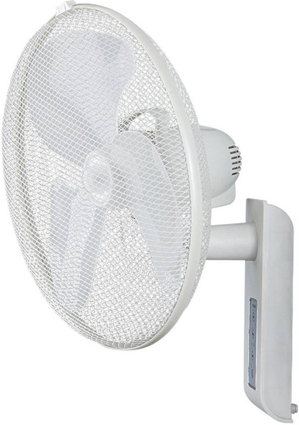 CasaFan Greyhound WV 45 FB LG Wandventilator  50 W (Ø x H) 44.3 cm x 280 mm Lichtgrau Oszillierend, Schwenkbar, mit Fernbedienung, Wandmontage möglich