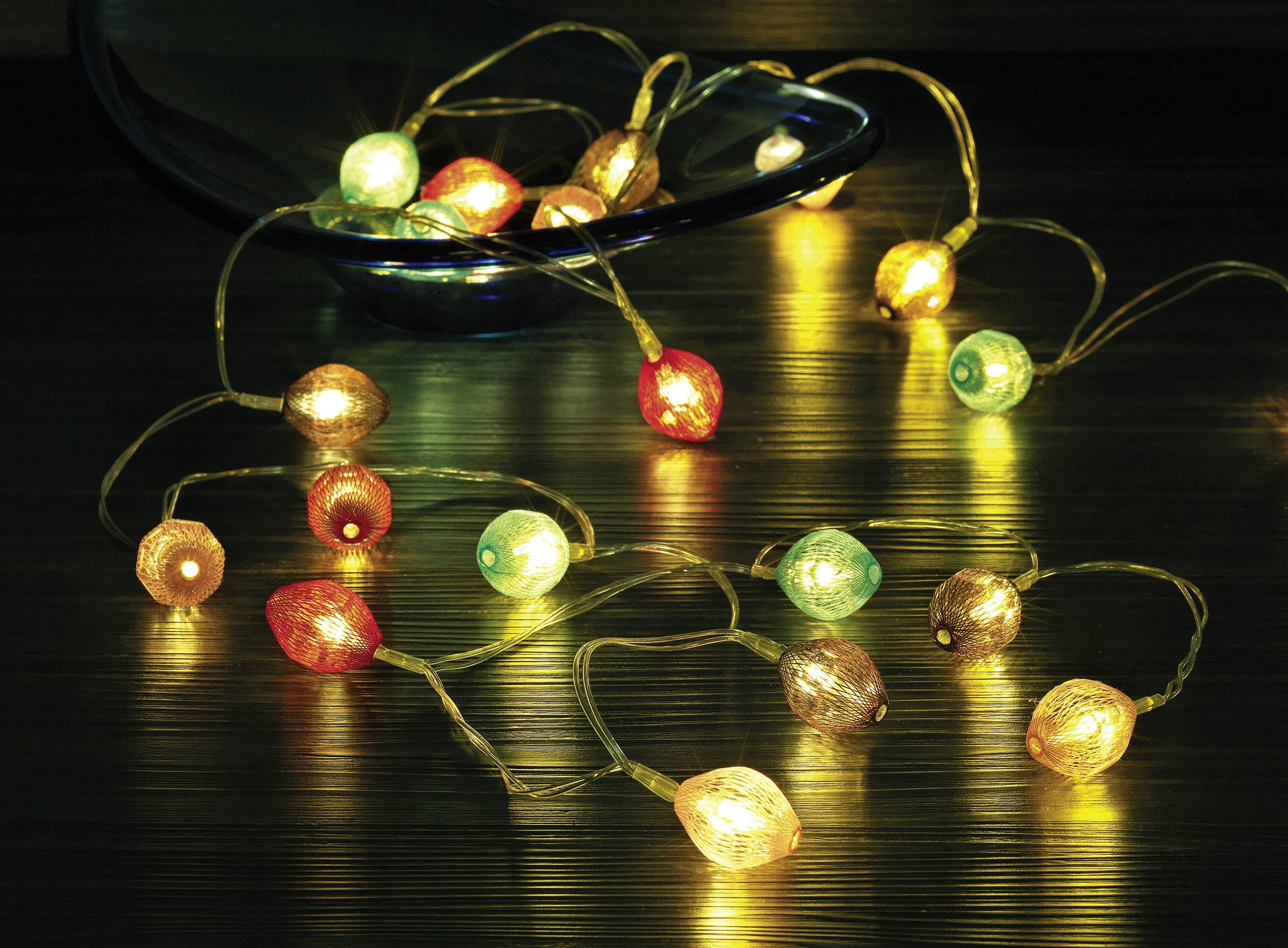 Polarlite LBA-20-005 Motiv-Lichterkette Lampion Innen ...