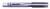 Metallschneidwerkzeug mit der Aufschrift 'EXACT PRECISION TOOLS'. Das Werkzeug hat ein Gewinde an einem Ende, verwendet für Präzisionsarbeiten.