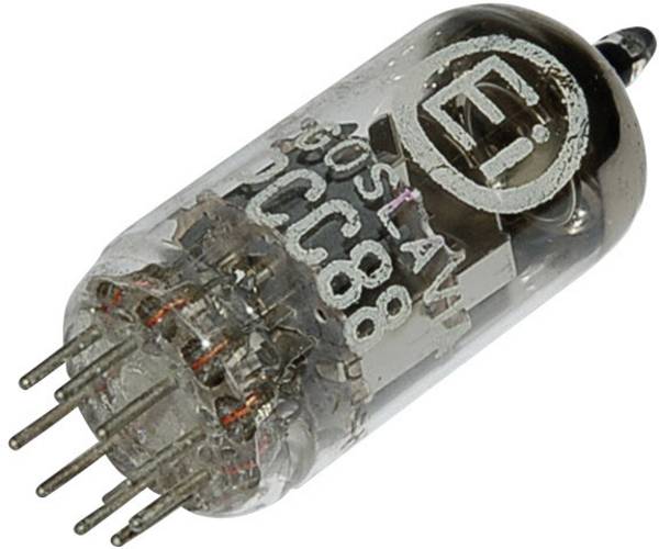 BTB Vertrieb PCC 88 = 7 DJ 8 Elektronenröhre Doppeltriode 90 V 15 mA Polzahl: 9 Sockel: Noval Inhalt 1 St.