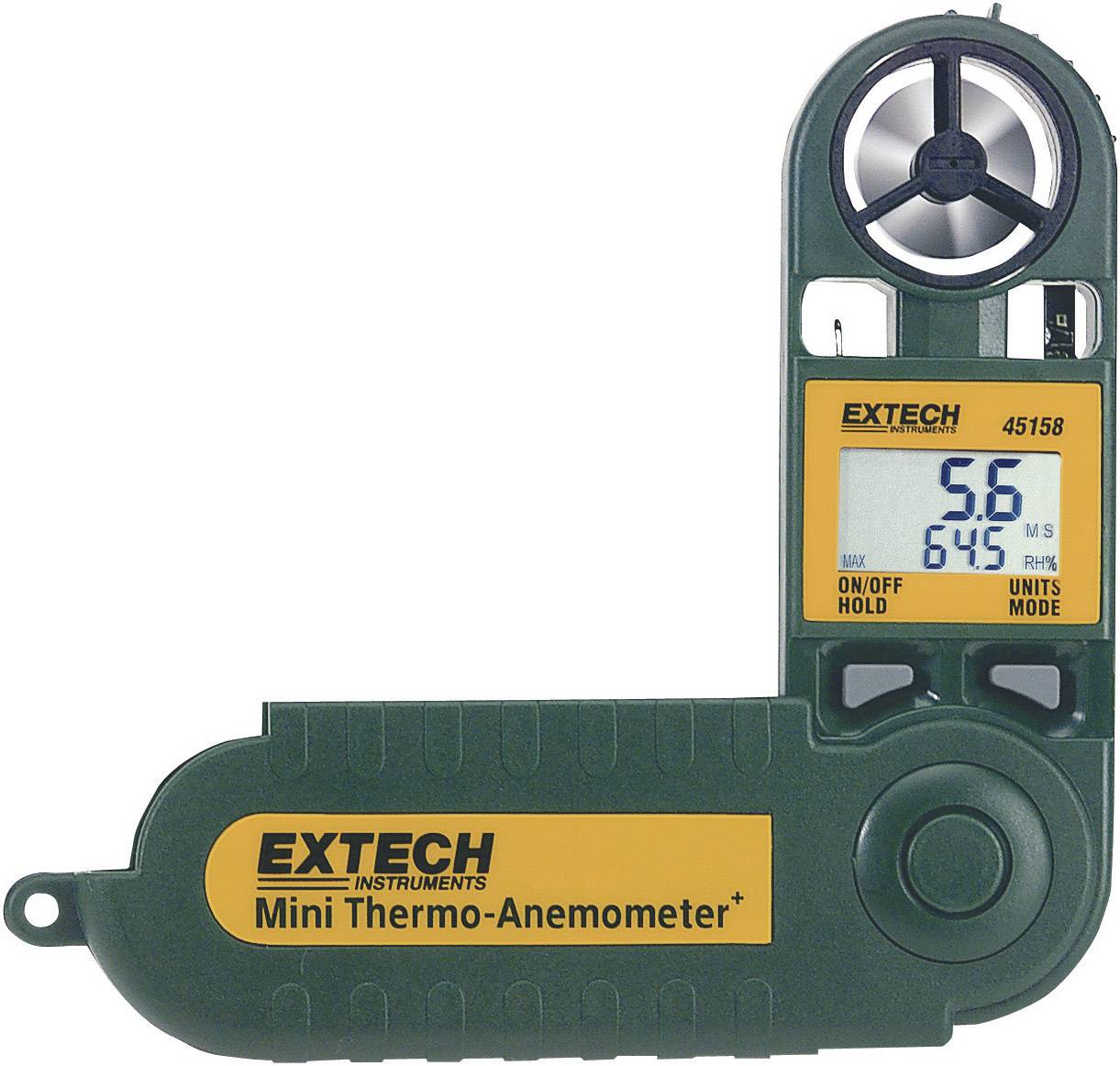 EXTECH Anemometer Extech 45158 0.5 bis 28 m/s Kalibriert nach DAkkS