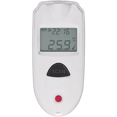 VOLTCRAFT IR 110-1S Infrarot-Thermometer kalibriert (ISO) Optik 1:1 -33 - +110 °C Pyrometer