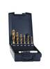 Exact 05930 Kombigewindebohrer 7teilig metrisch M3, M4, M5, M6, M8, M10 Rechtsschneidend HSS 1 Set