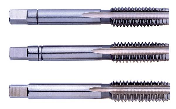 Eventus by Exact 10235  Handgewindebohrer-Set 3teilig  UNC No. 8 32 mm Rechtsschneidend DIN 352, DIN 2184 HSS  1 Set
