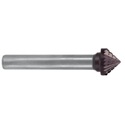 Exact 72452 Frässtift Hartmetall Kegel  Länge 50 mm   Schaftdurchmesser 6 mm 