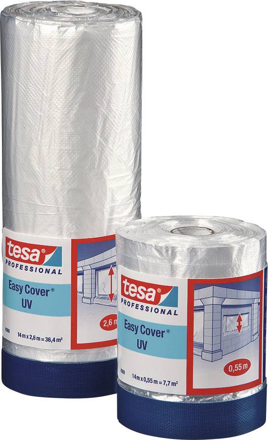 TESA 04369-00014-01 Abdeckfolie tesa Easy Cover® 4369 Transparent (L x B) 14 m x 2.1 m 1 St.