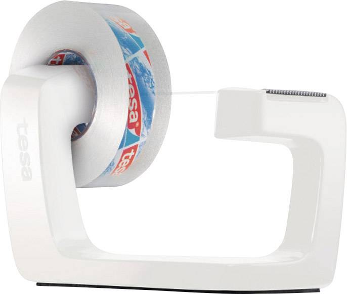 tesa Tischabroller Easy Cut Frame 53840-00000 weiß +Klebefilm