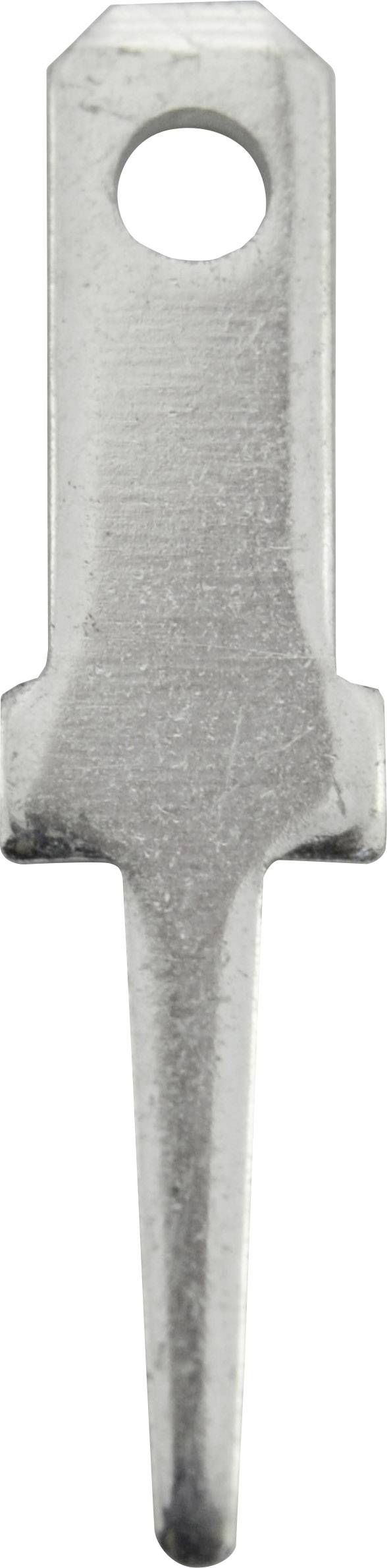 Vogt Verbindungstechnik 3775b08.68 Steckzunge Steckbreite: 2.8 mm Steckdicke: 0.8 mm 180 ° Unisoliert Metall 100 St.