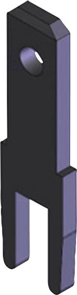 Vogt Verbindungstechnik 3785c08.68 Steckzunge Steckbreite: 2.8 mm Steckdicke: 0.8 mm 180 ° Unisoliert Metall 100 St.