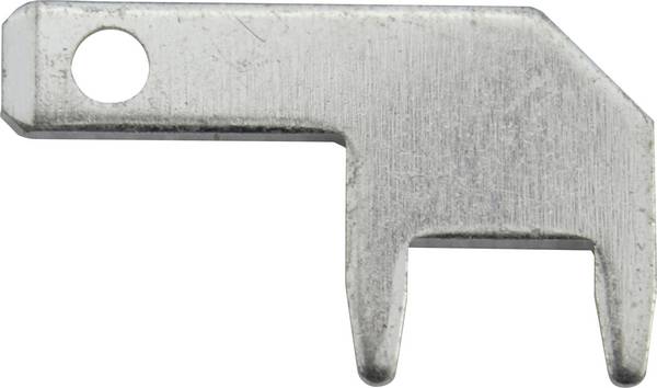 Vogt Verbindungstechnik 378908.68 Steckzunge Steckbreite: 2.8 mm Steckdicke: 0.8 mm 90 ° Unisoliert Metall 100 St.