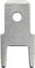 Vogt Verbindungstechnik 382508.28 Steckzunge Steckbreite: 4.8 mm Steckdicke: 0.8 mm 180 ° Unisoliert Metall 100 St.