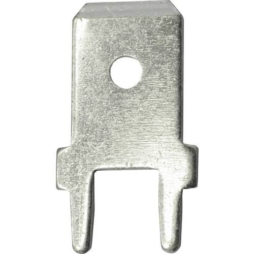 Vogt Verbindungstechnik 3866b.61 Steckzunge Steckbreite: 6.3 mm 180 ° Unisoliert Metall 100 St.
