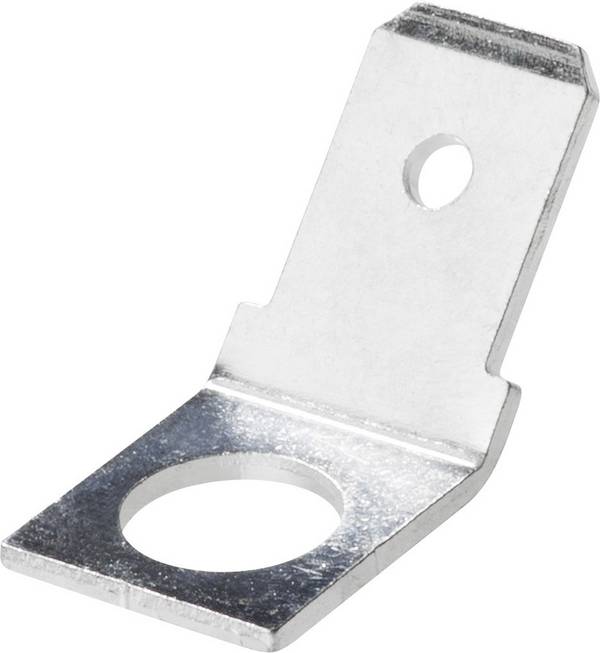 Vogt Verbindungstechnik 3861.65 Steckzunge Steckbreite: 6.3 mm Steckdicke: 0.8 mm 45 ° Unisoliert Metall 1 St.