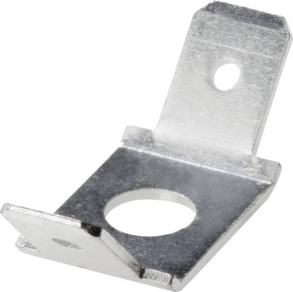 Vogt Verbindungstechnik 38750a.68 Steckzunge Steckbreite: 6.3 mm Steckdicke: 0.8 mm 45 °, 45 ° Unisoliert Metall 1 St.
