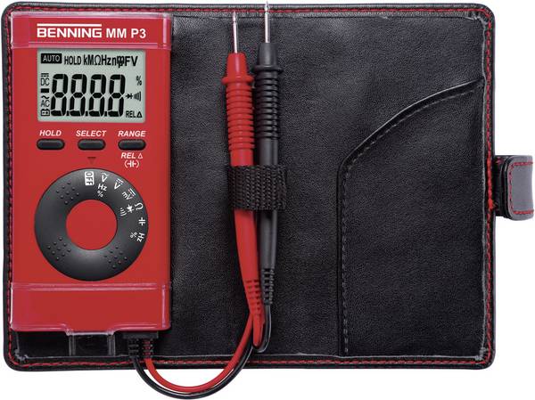 Benning MM P3 Hand-Multimeter  digital  CAT II 600 V, CAT III 300 V Anzeige (Counts): 4000