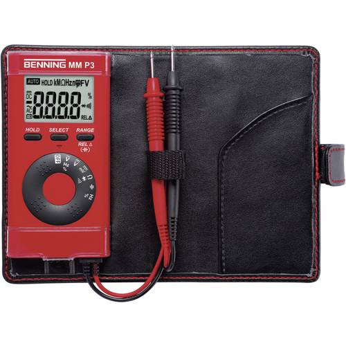 Benning MM P3 Hand-Multimeter kalibriert (ISO) digital CAT II 600 V, CAT III 300 V Anzeige (Counts): 4000