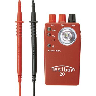 Testboy 20 Plus Durchgangsprüfgerät  CAT II 300 V LED, Akustik