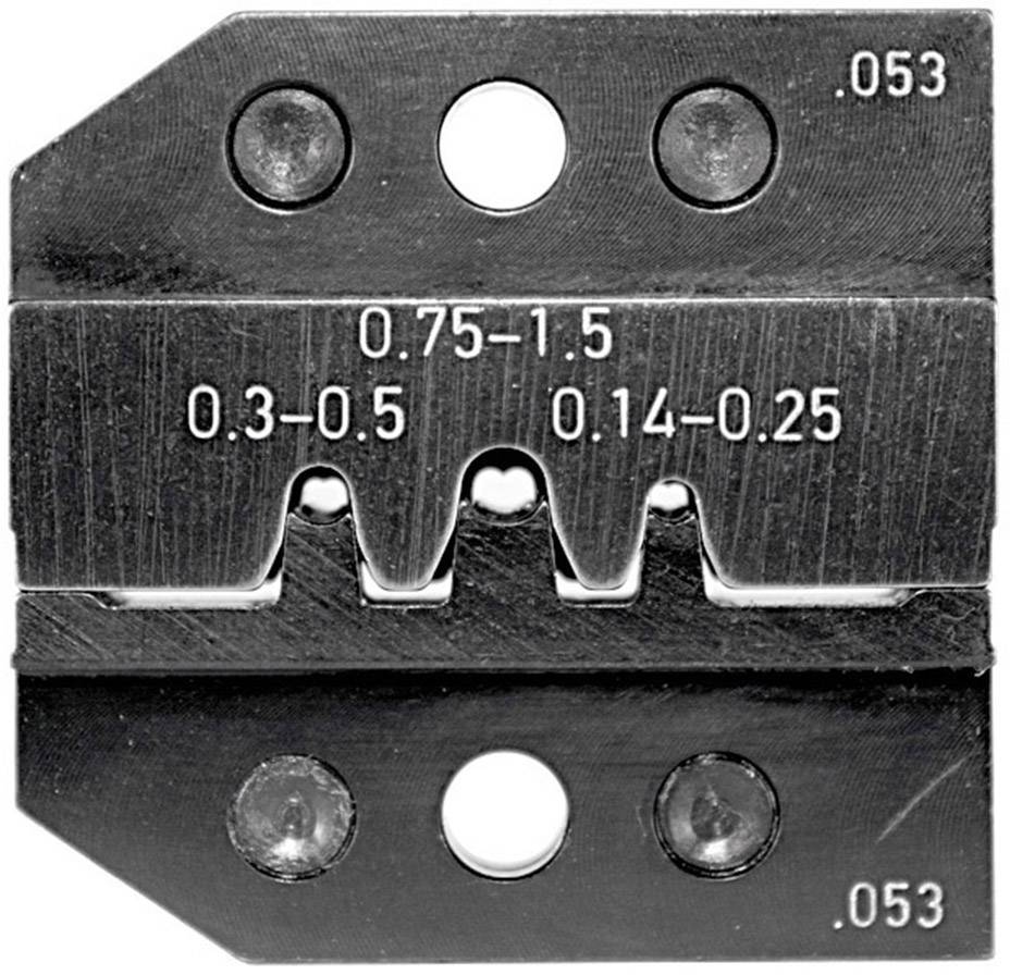 RENNSTEIG Crimpeinsatz Gerollte Verbinder 0.14 bis 1.5 mm² Rennsteig Werkzeuge 624 053 3 0 Passend f